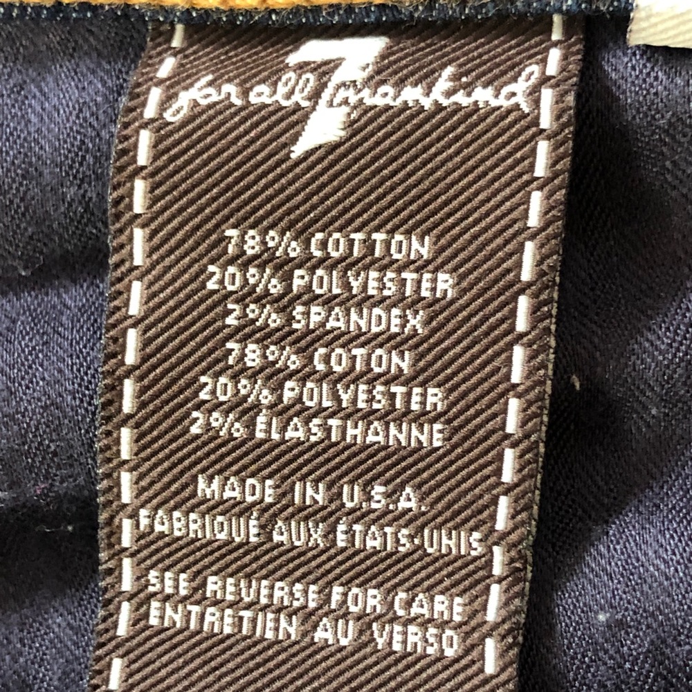 7 For All Mankind Mid Rise Bootcut Jeans - Picture 10 of 12